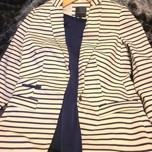 Striped blazer
